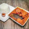 rice and stewed